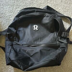lululemon black backpack